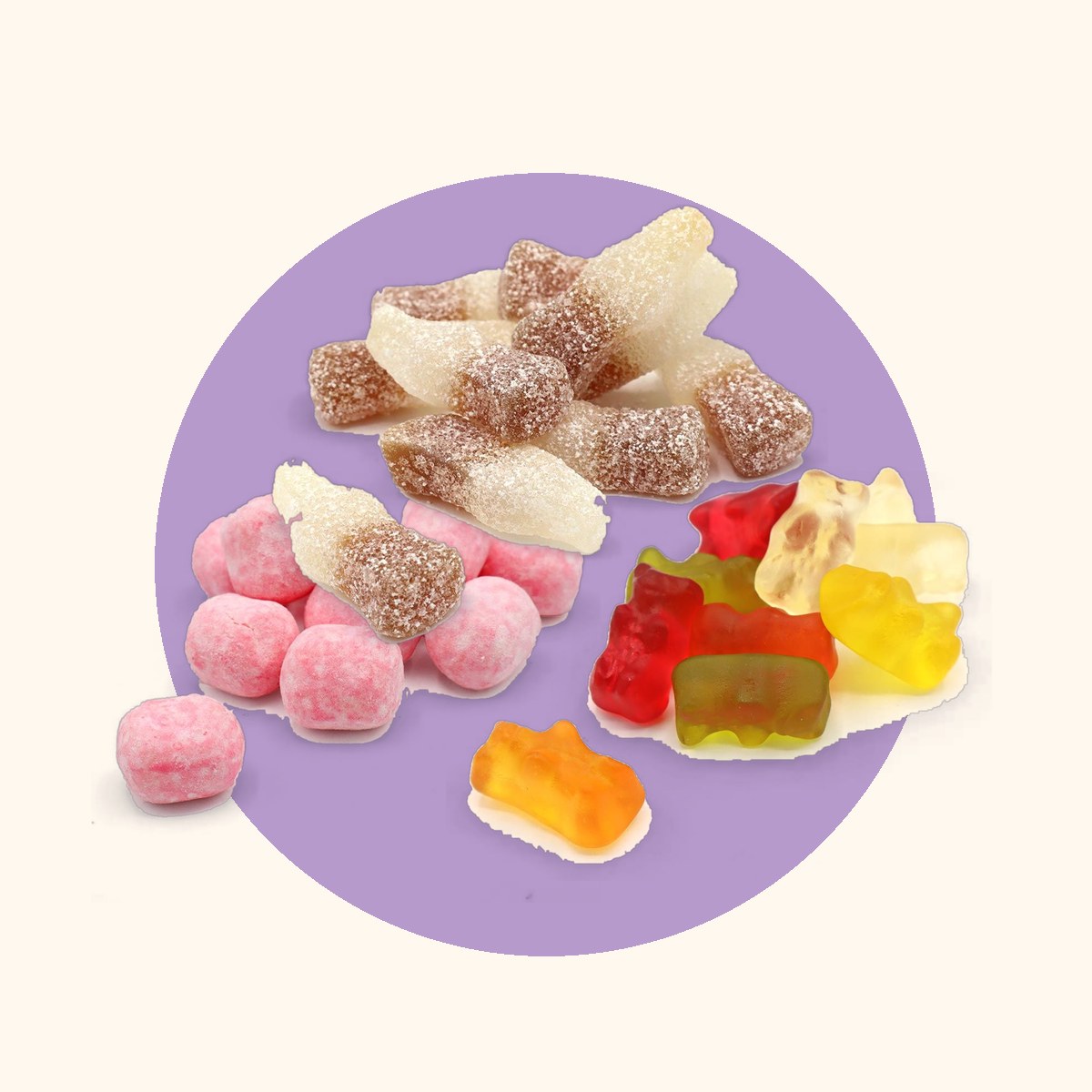 Best selling pick and mix sweets at Scoop & Bloom