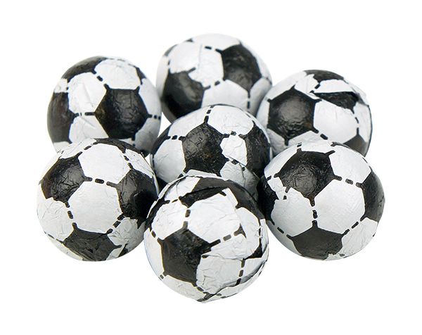 Black & White Chocolate Footballs