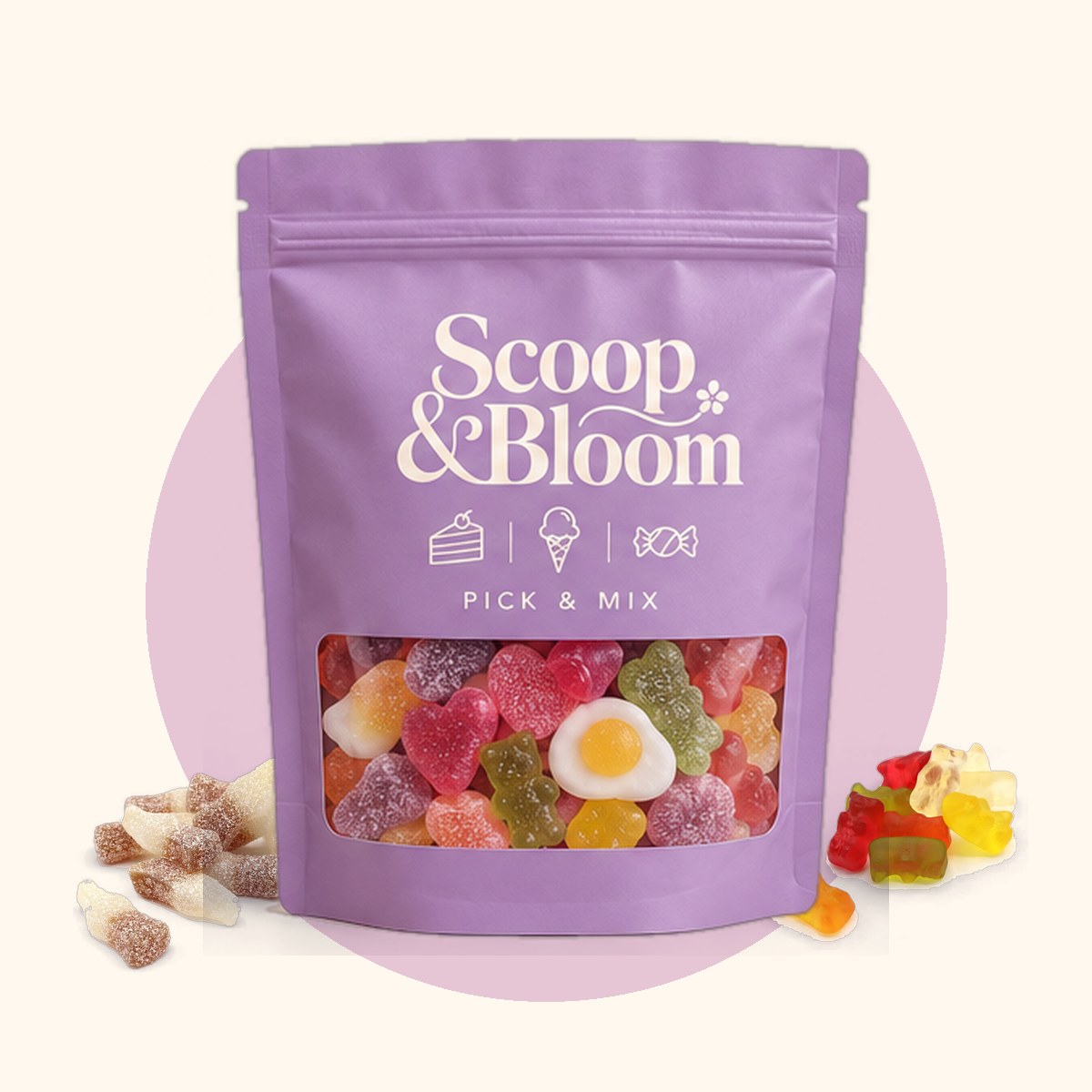 Scoop & Bloom 500g build your own pick and mix pouch
